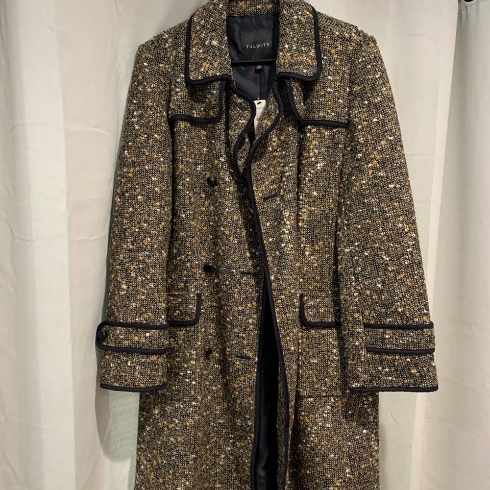 Talbots tweed jacket, lined, size 18
New with tags